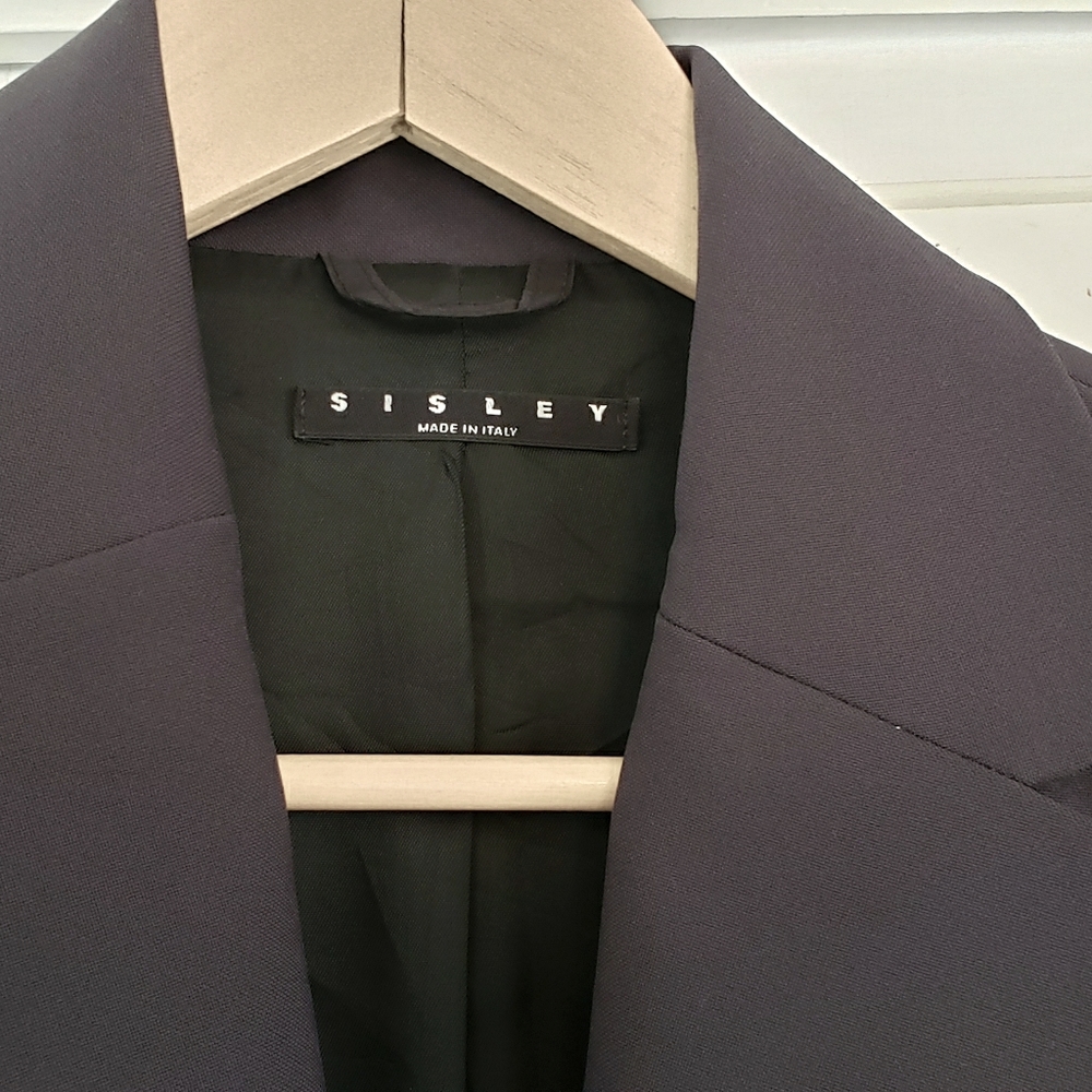 SISLEY made in Italy size 40 EUC blazer